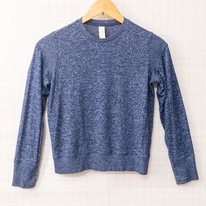 Athleta Girl Navy Blue Lightweight Sweater/Sweatshirt - Size M (8-10)
